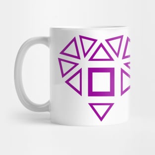 GMTRX purple f134 matrix heart Mug